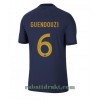 Frankrike Matteo Guendouzi 6 Hjemme VM 2022 - Herre Fotballdrakt
